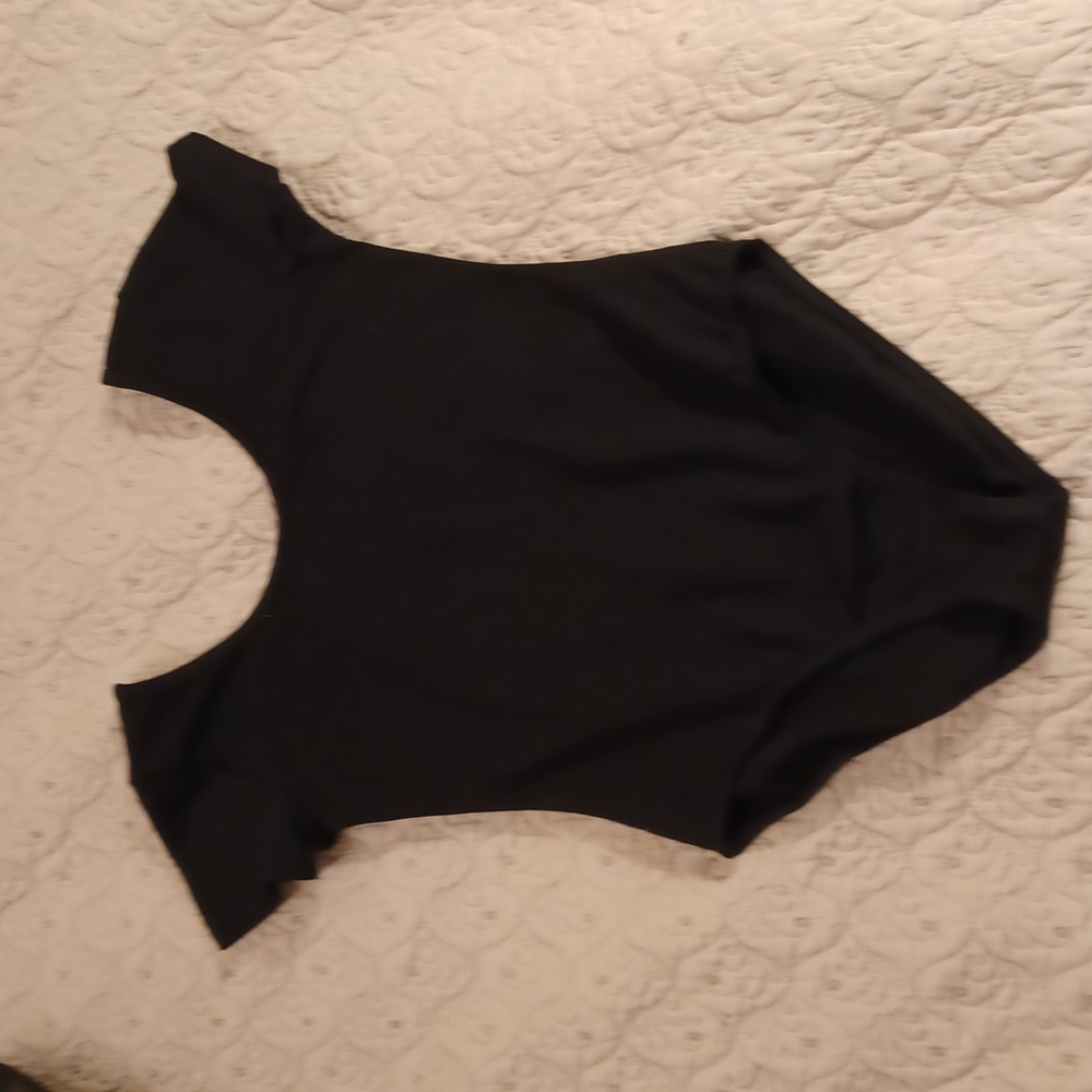 Black leotard. Size child XXL